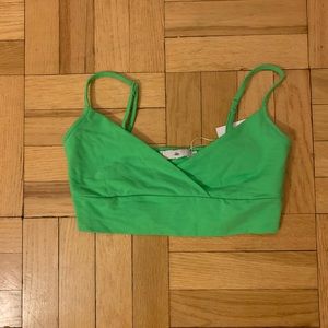 Adika green tank top. Size small